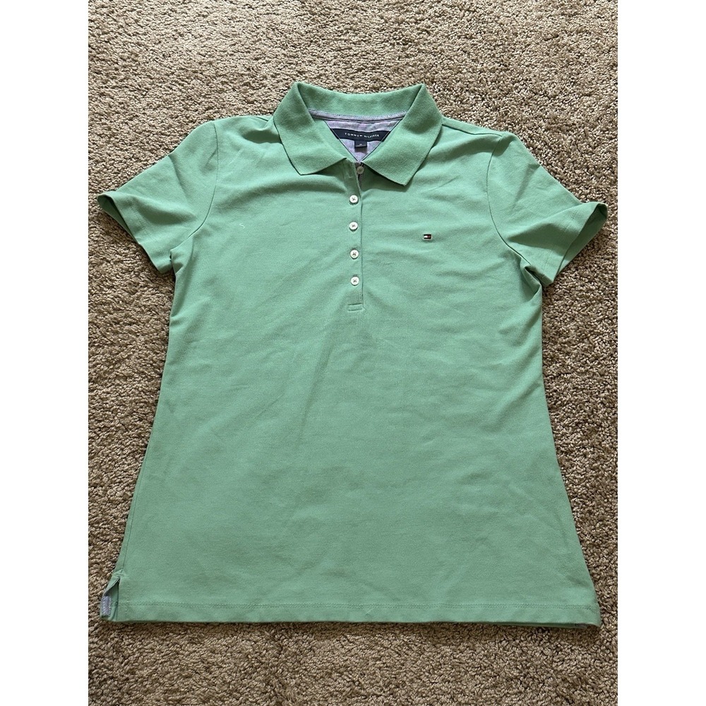 Women's Tommy Hilfiger Short Sleeve Polo - Medium
